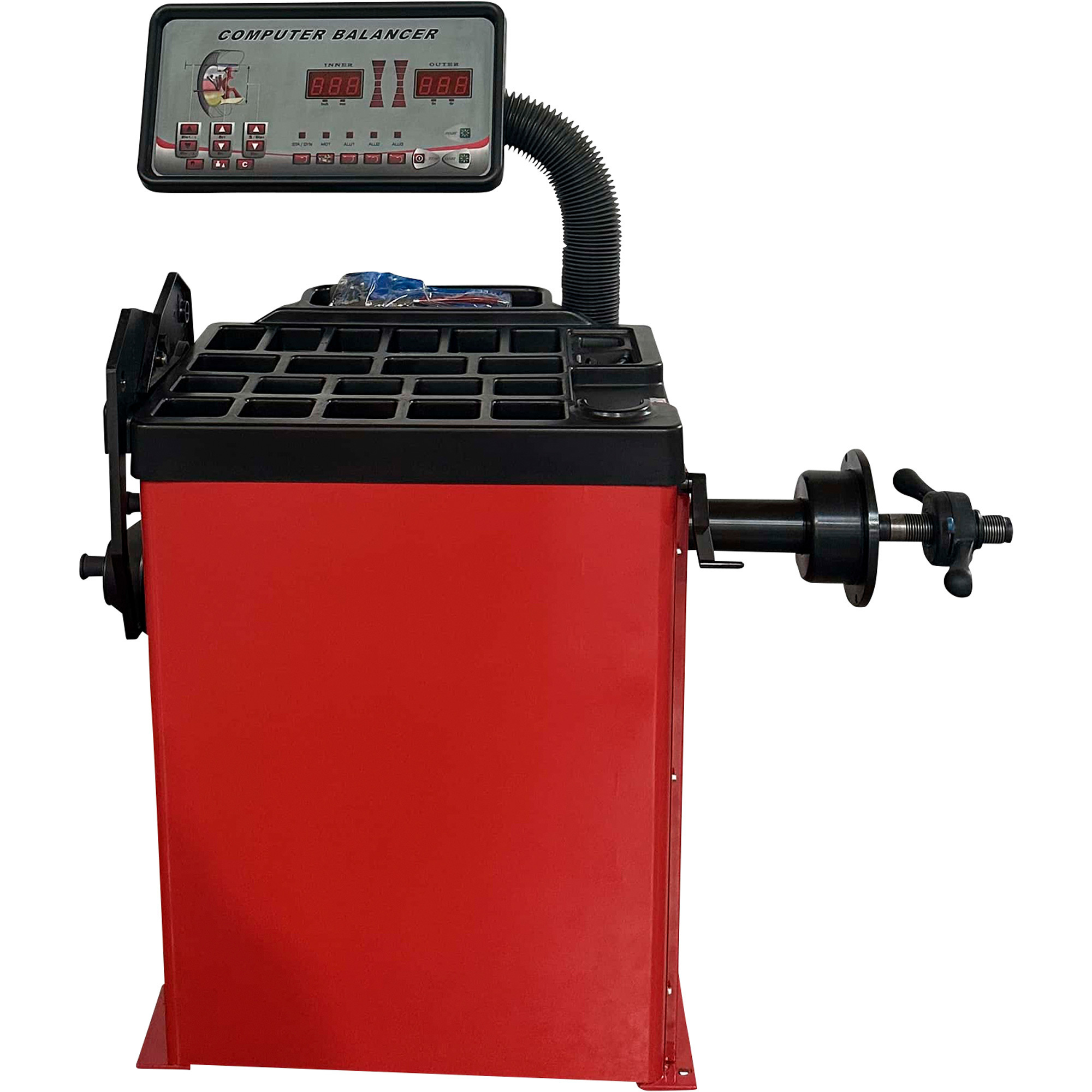 Tuxedo Wheel Balancer, 28in.L x 49in.W x 36in.H, Model# WB-953-B